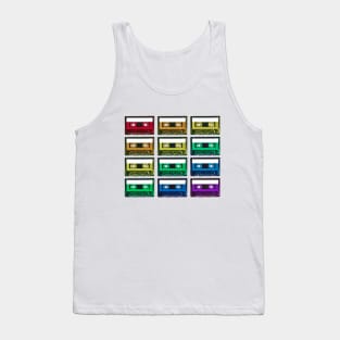 Cassette Rainbow Tank Top